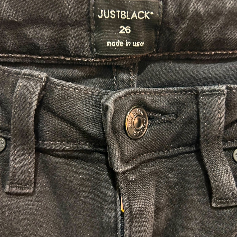 Just Black denim